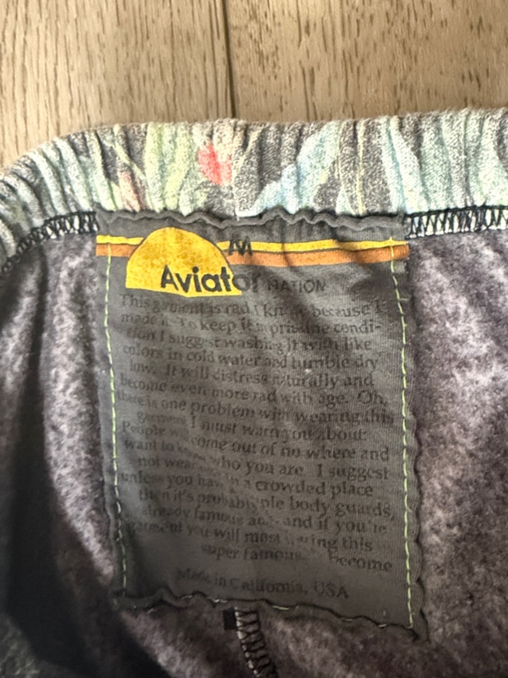 Aviator nation JUNGLE SWEATPANTS - VINTAGE CHARCOAL - Picture 4 of 9